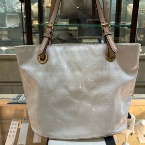 Cream color purse